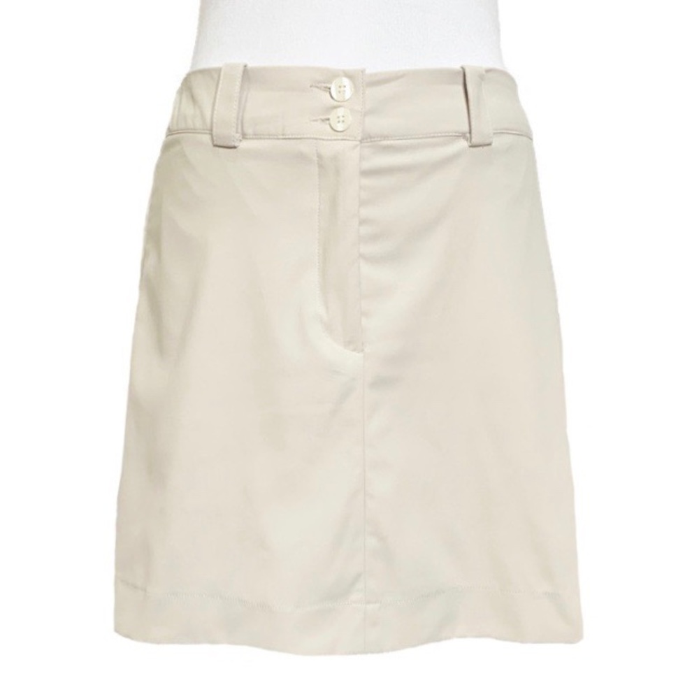 SOLD-Nike Golf Khaki Dri Fit Skort - Picture 1 of 7